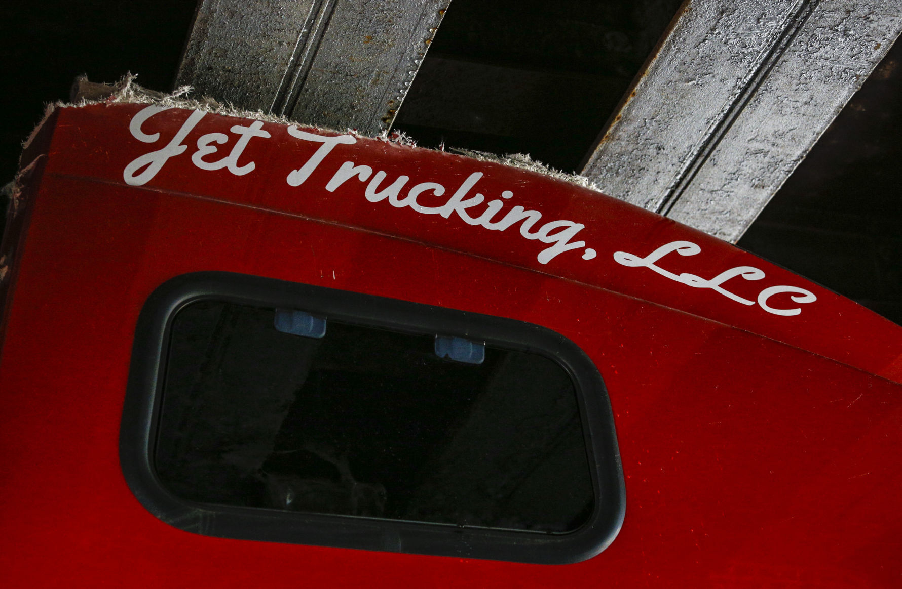 Harrison Street bridge claims another truck